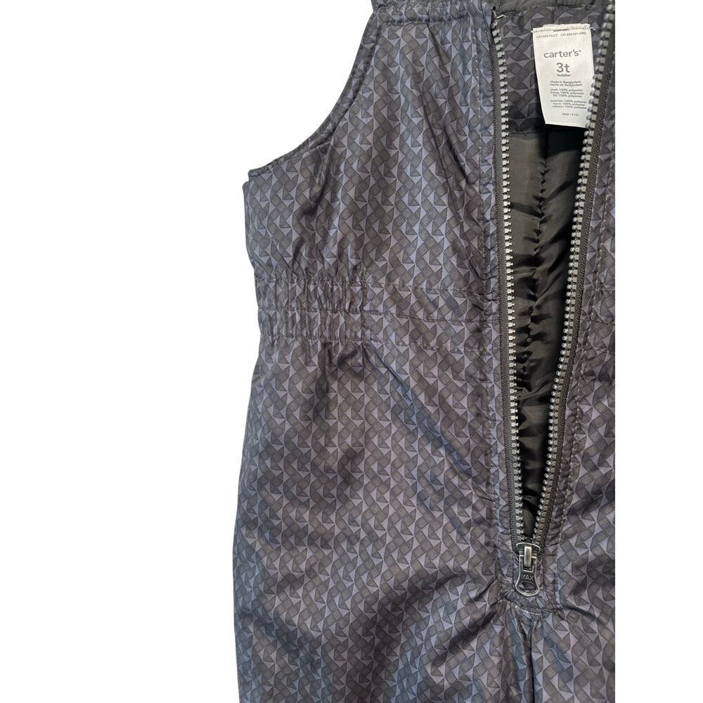 Carter’s Toddler Snow Bib Overalls 3T Insulated Winter Ski Snow Pants Unisex - Picture 3 of 7